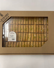 Libanais Baklava Fingers 4.4 lb- Cashews